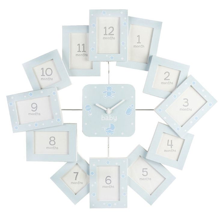 Babys First Year Frame and Clock product image