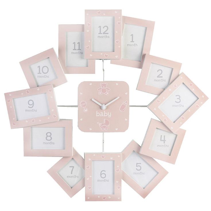 Babys First Year Frame and Clock product image