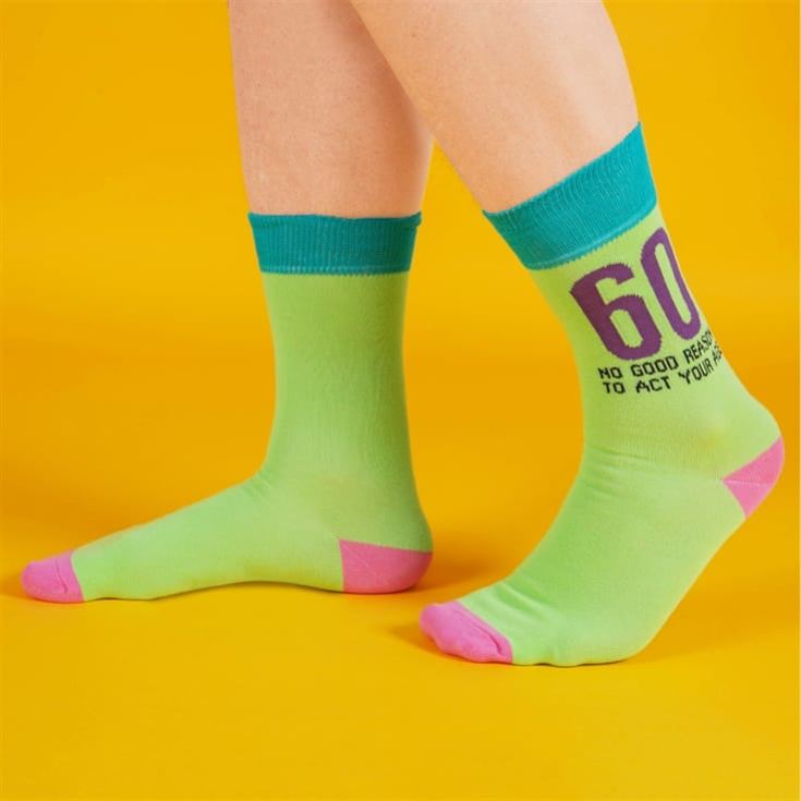 Funny Mens 60th Birthday Socks product image