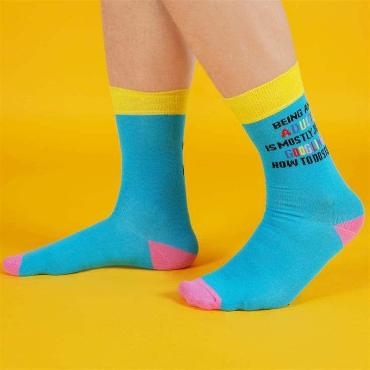 Being an Adult Google Socks product image