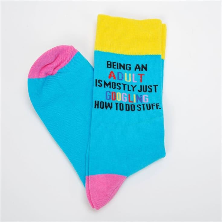 Being an Adult Google Socks product image