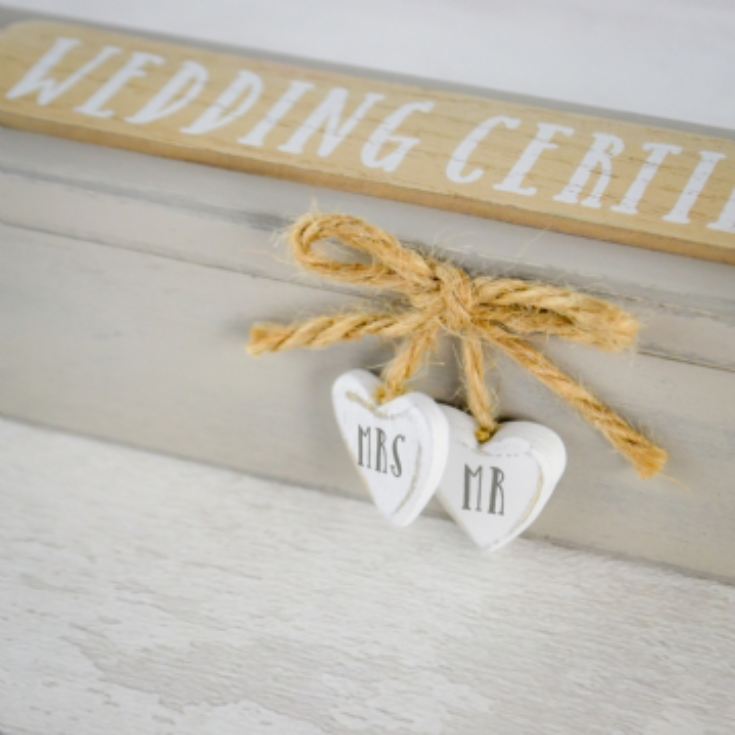 Love Story Wedding Certificate Holder product image