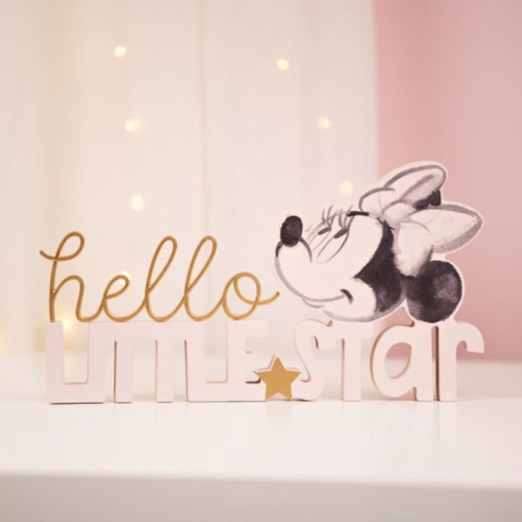 Disney Minnie Hello Little Star Pink Ornament product image