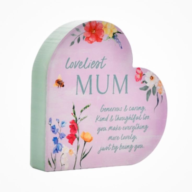 The Cottage Garden Mum 3D Heart product image