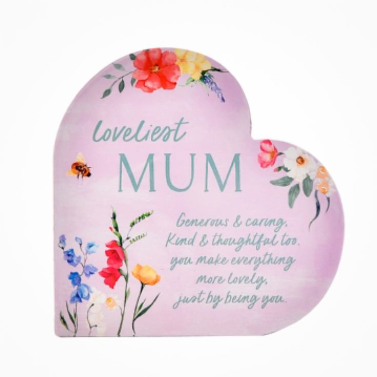 The Cottage Garden Mum 3D Heart product image