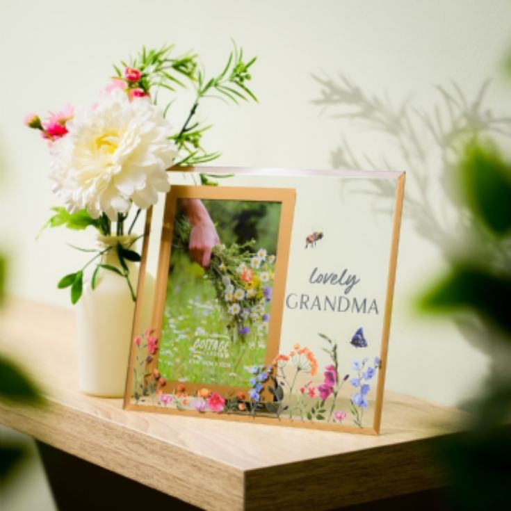 The Cottage Garden Grandma 4 x 6 Glass Frame product image