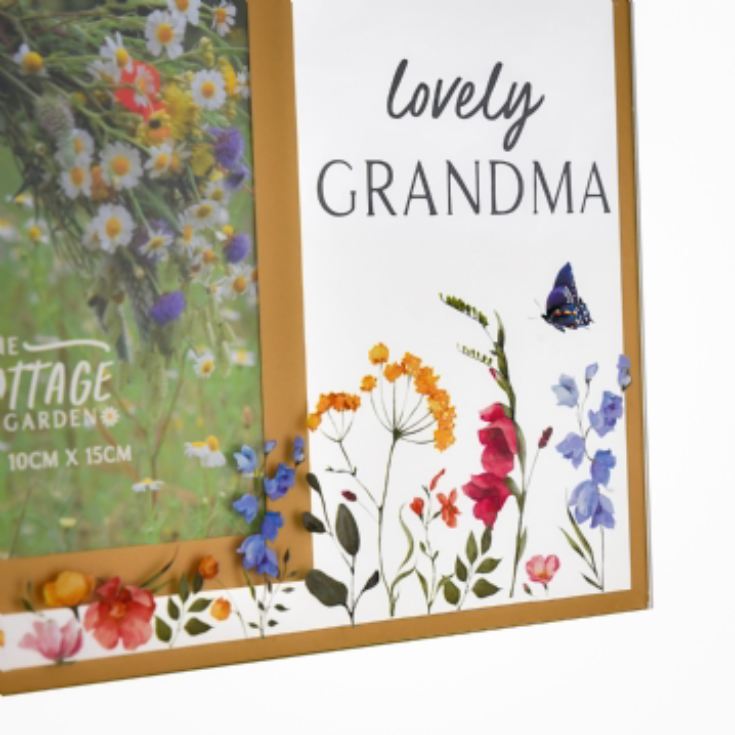 The Cottage Garden Grandma 4 x 6 Glass Frame product image
