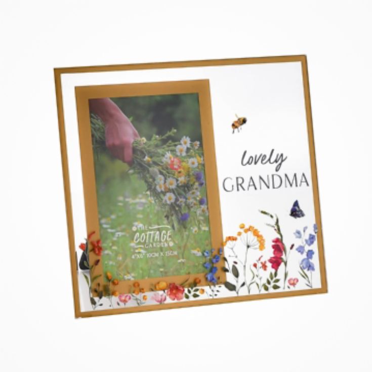 The Cottage Garden Grandma 4 x 6 Glass Frame product image