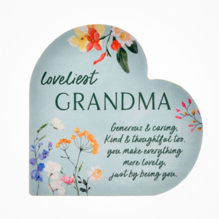 The Cottage Garden Grandma 3D Heart product image