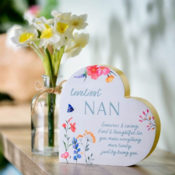 The Cottage Garden Nan 3D Heart product image