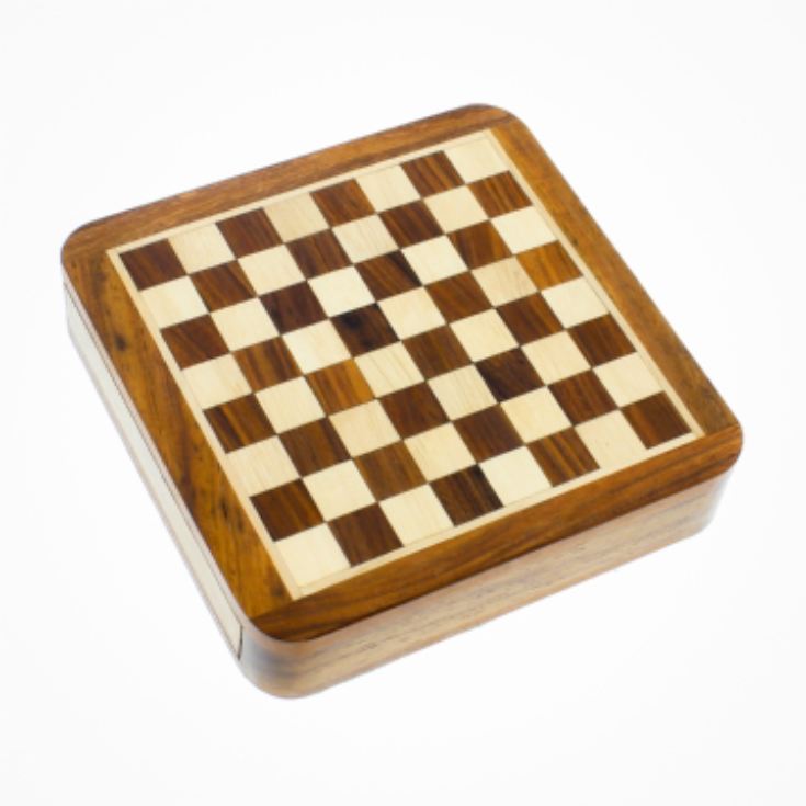 Magnetic Chess Board with Drawer product image