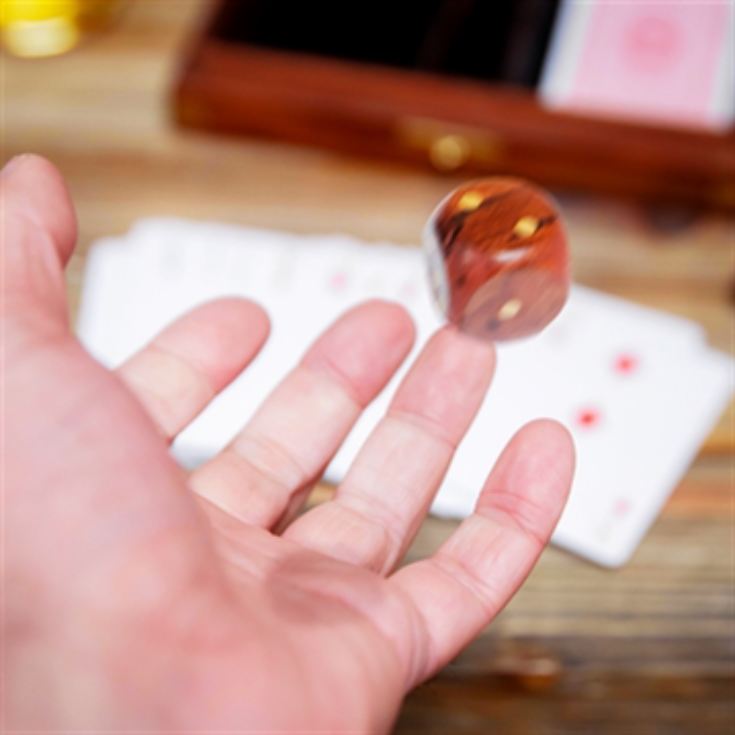 Wooden Games Set - Cards with Dice product image