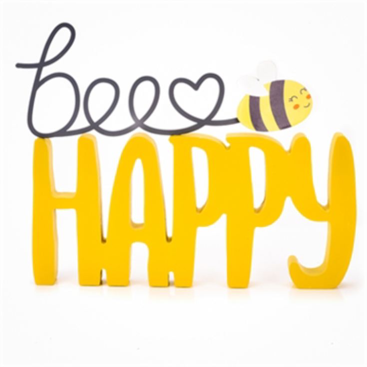 Bee Happy Mantel Plaque product image