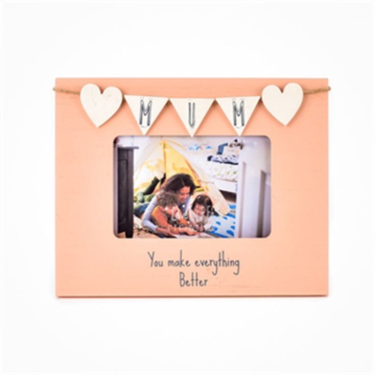 Mum Bunting 6 x 4 Photo Frame product image