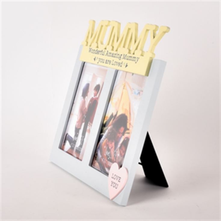 Mummy 4 x 6 Double Photo Frame product image