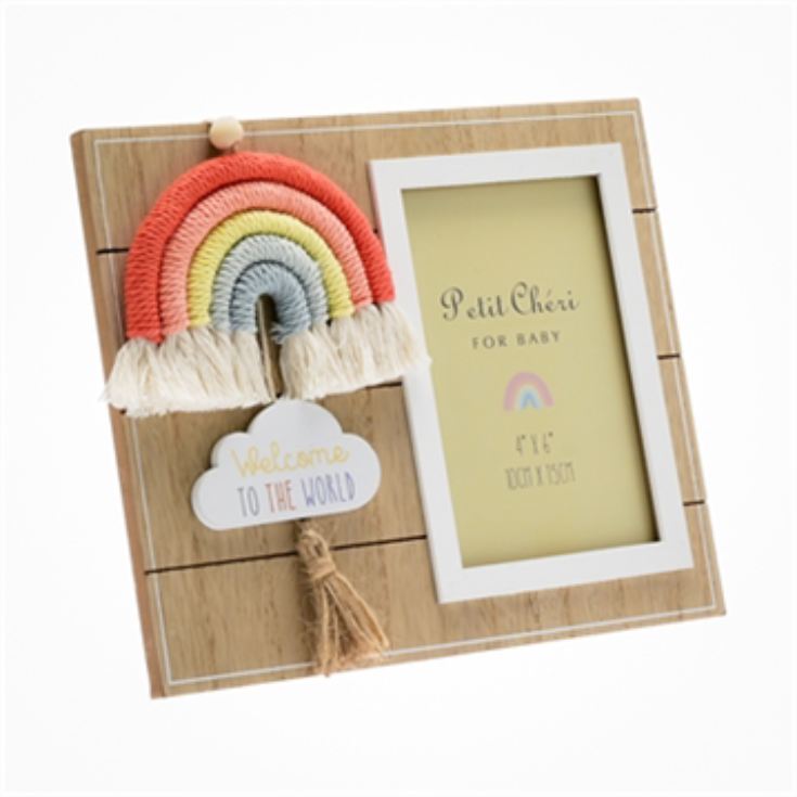 Macrame Rainbow 4 x 6 Photo Frame product image