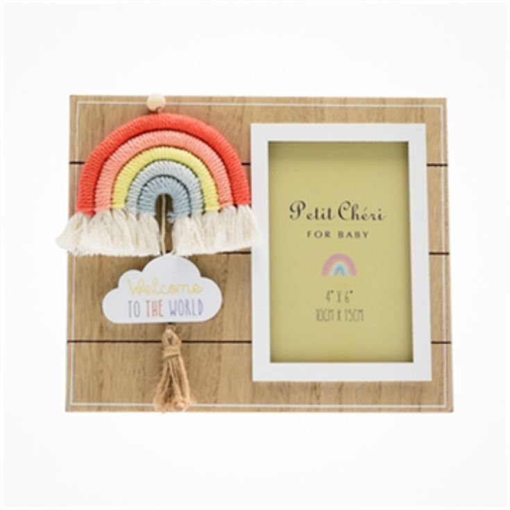 Macrame Rainbow 4 x 6 Photo Frame product image