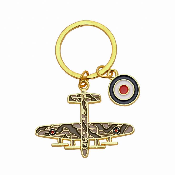 RAF Lancaster Enamel Keyring product image