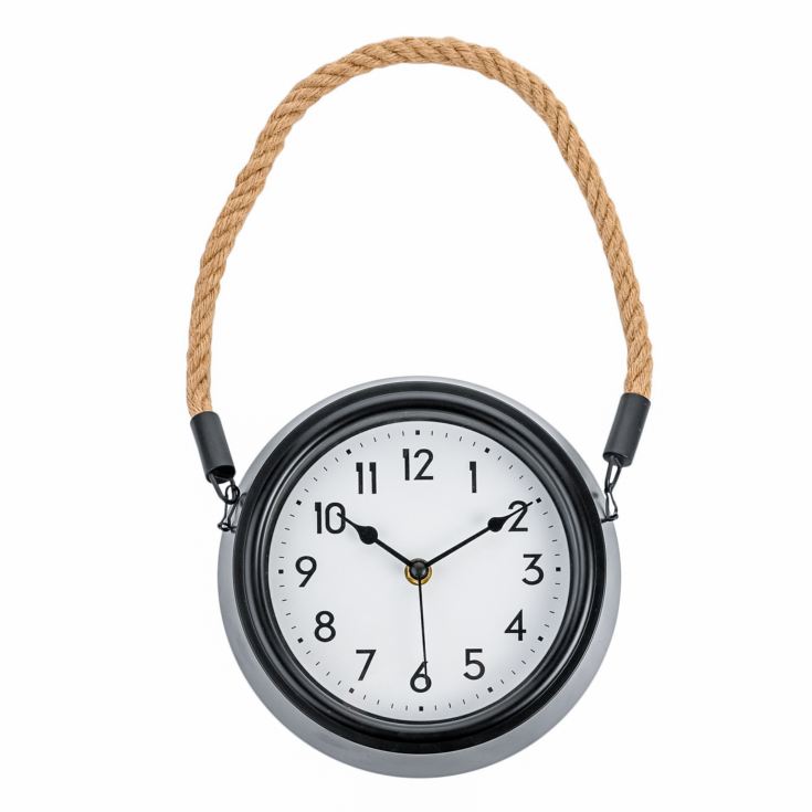 Wall Clock with Rope Hanger product image