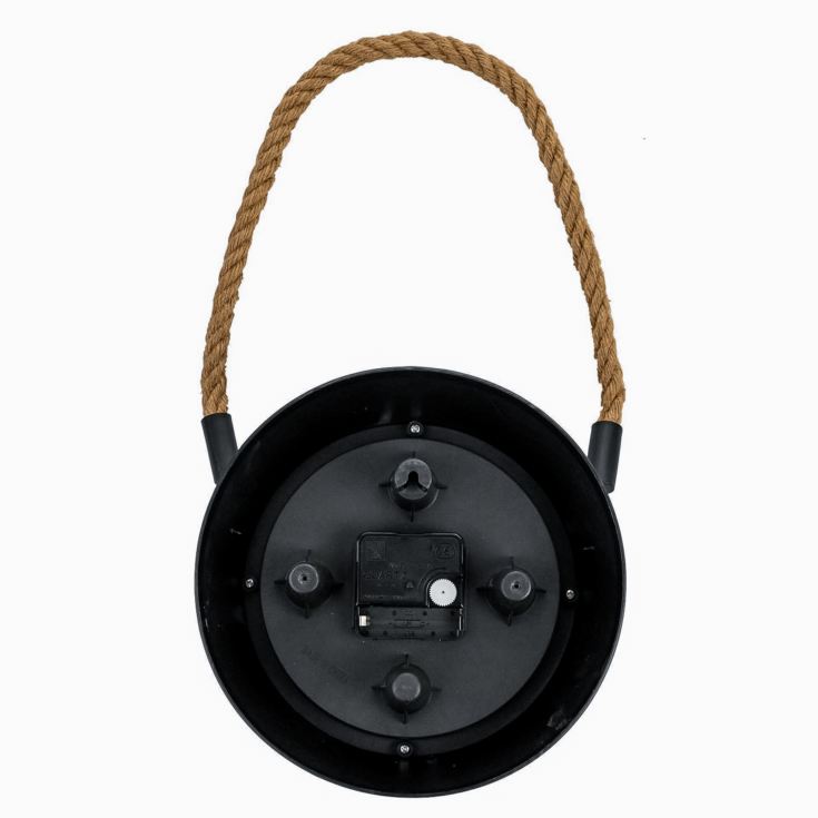 Wall Clock with Rope Hanger product image