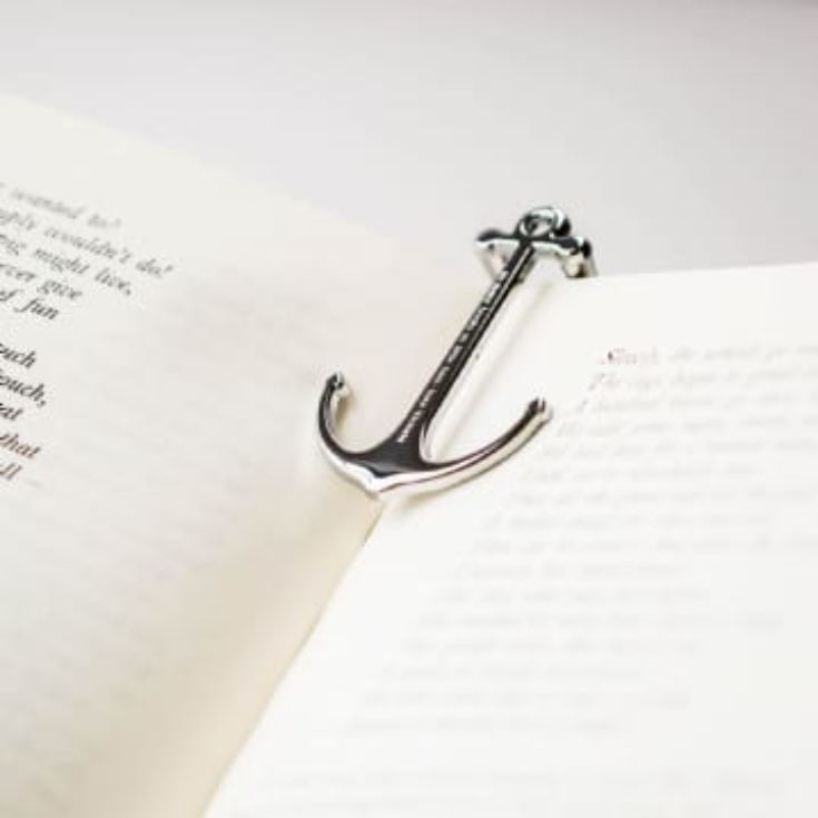 Personalised Silver Book Anchor product image