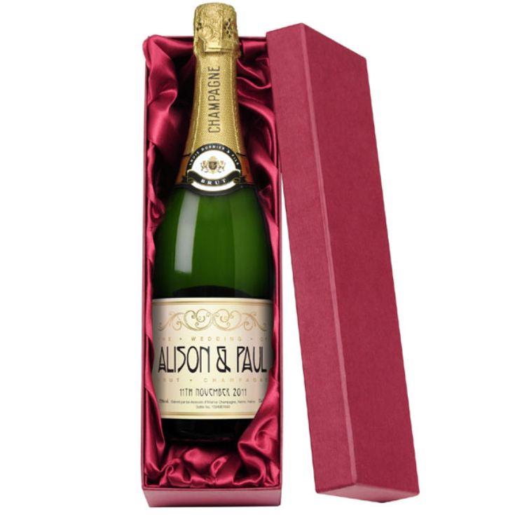 Personalised Wedding Champagne product image