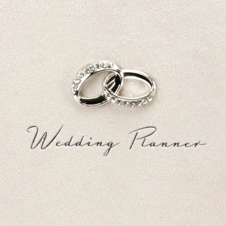 Wedding Planner with Entwined Rings product image