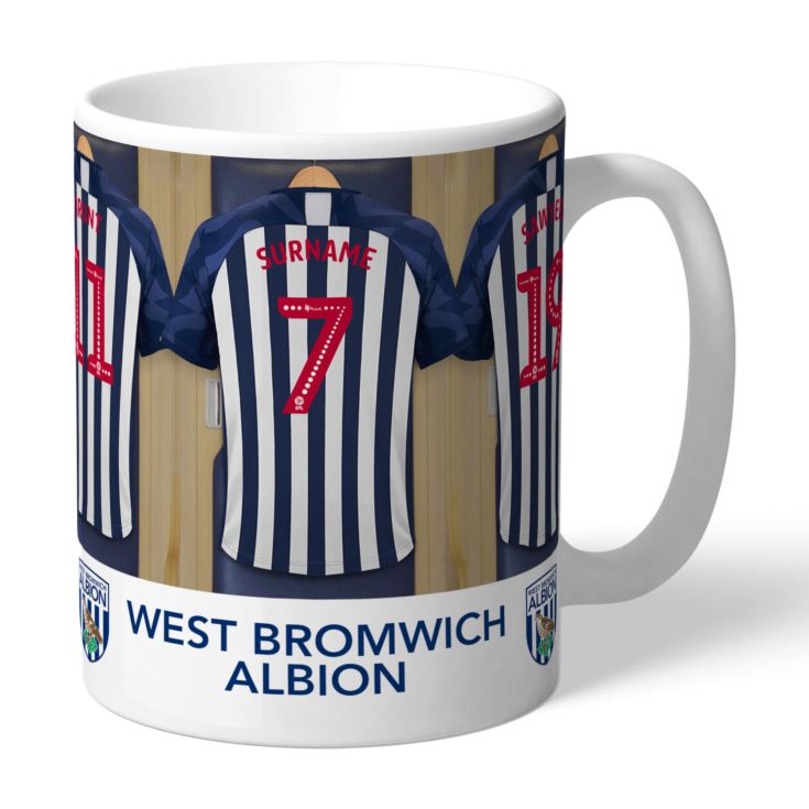 Personalised West Bromwich Albion FC Dressing Room Mug product image