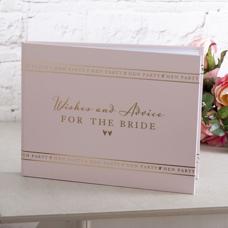 Personalised Hen Party Guest Book The Gift Experience