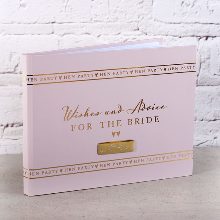 Personalised Hen Party Guest Book The Gift Experience