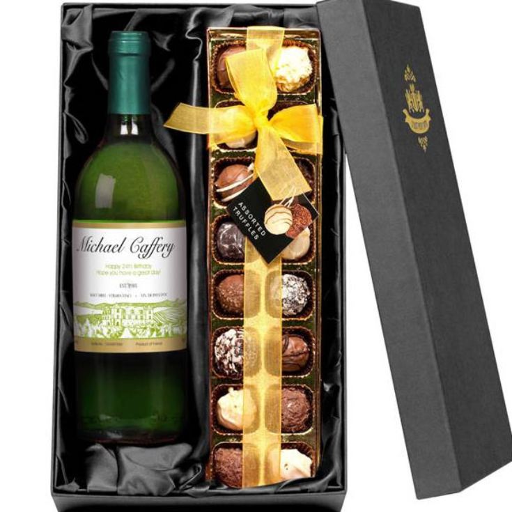 Personalised French White Wine product image