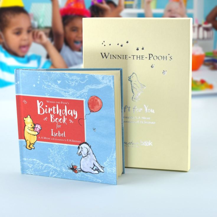 Personalised Winnie-the-Pooh's Birthday Book product image