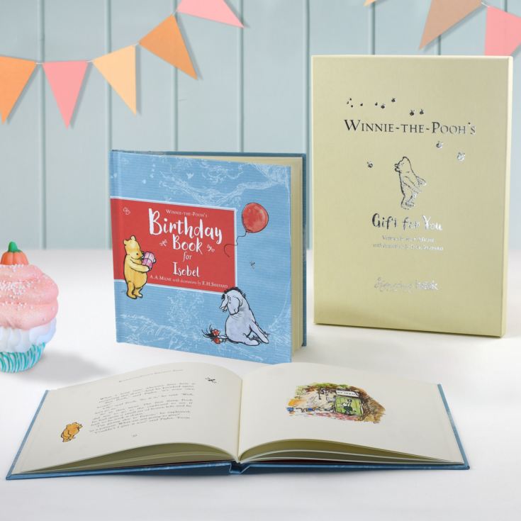 Personalised Winnie-the-Pooh's Birthday Book product image