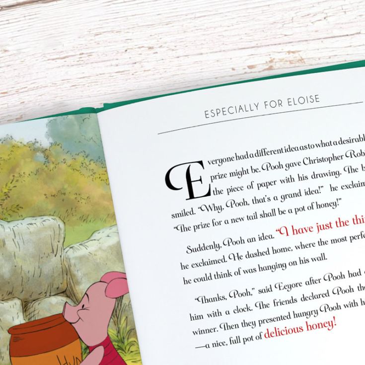 Timeless Winnie the Pooh Personalised Book product image