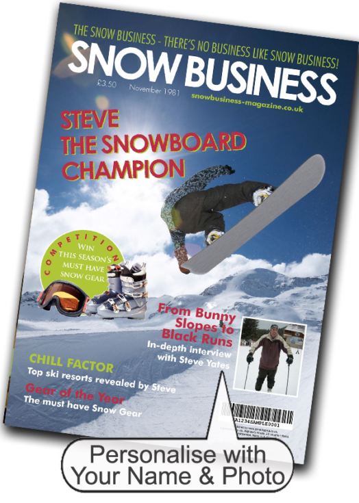 Winter Sports Magazine Spoof product image