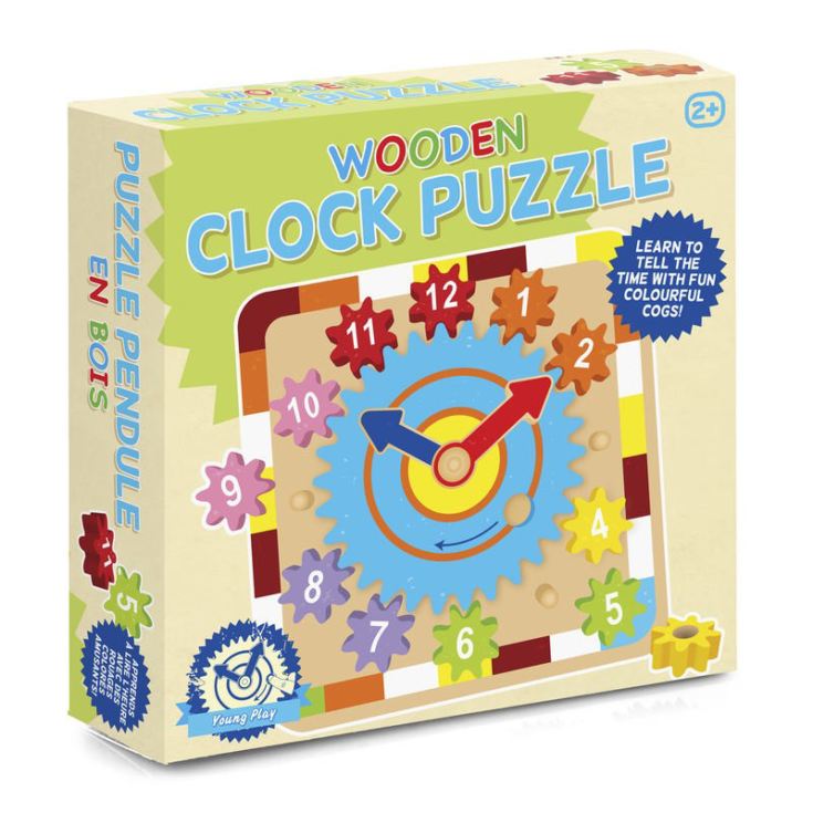 Wooden Clock Puzzle The Gift Experience