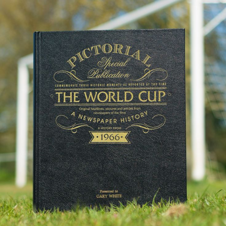 Personalised World Cup Football Book product image