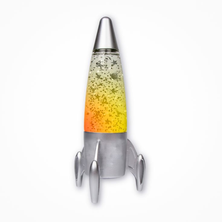 Glitter Rocket Lamp product image