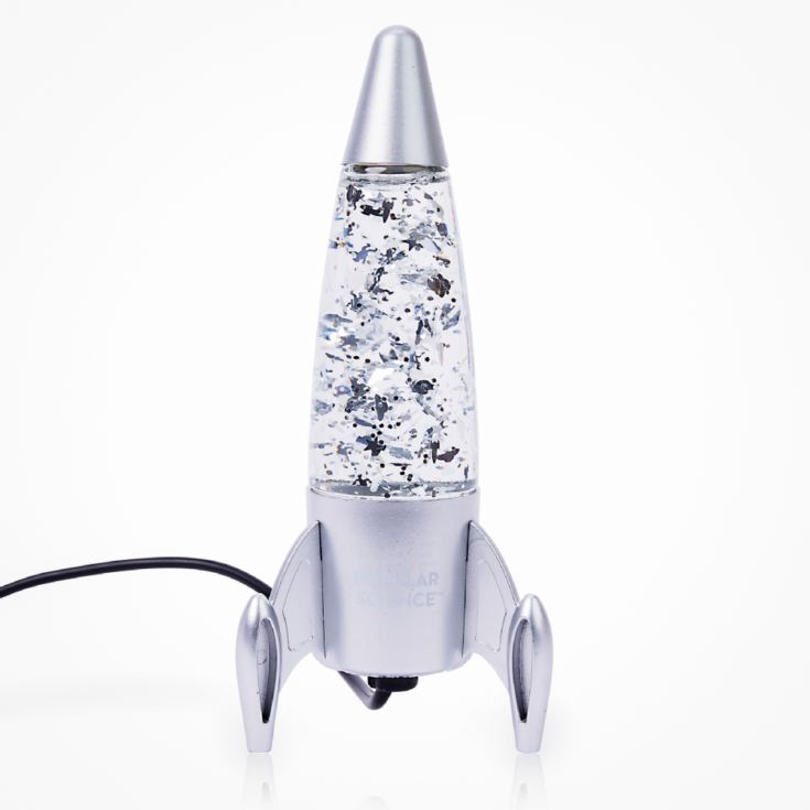 Glitter Rocket Lamp product image
