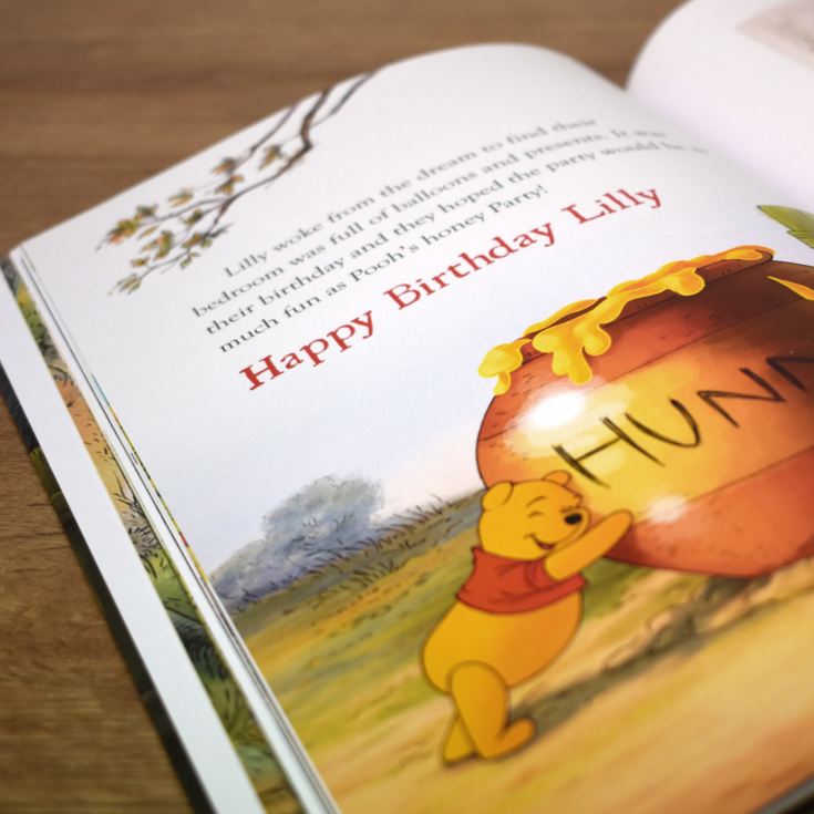 Personalised Disney Winnie the Pooh Birthday Storybook product image