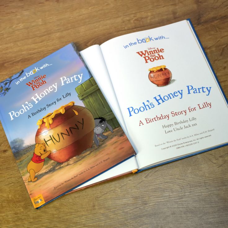 Personalised Disney Winnie the Pooh Birthday Storybook product image