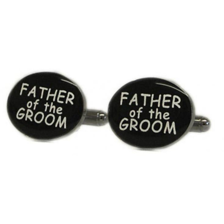 Wedding Party Cufflinks With Personalised Box product image