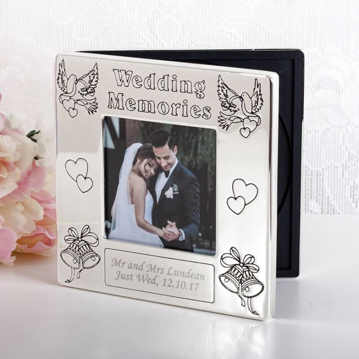 Personalised Wedding Memories CD/DVD Holder product image