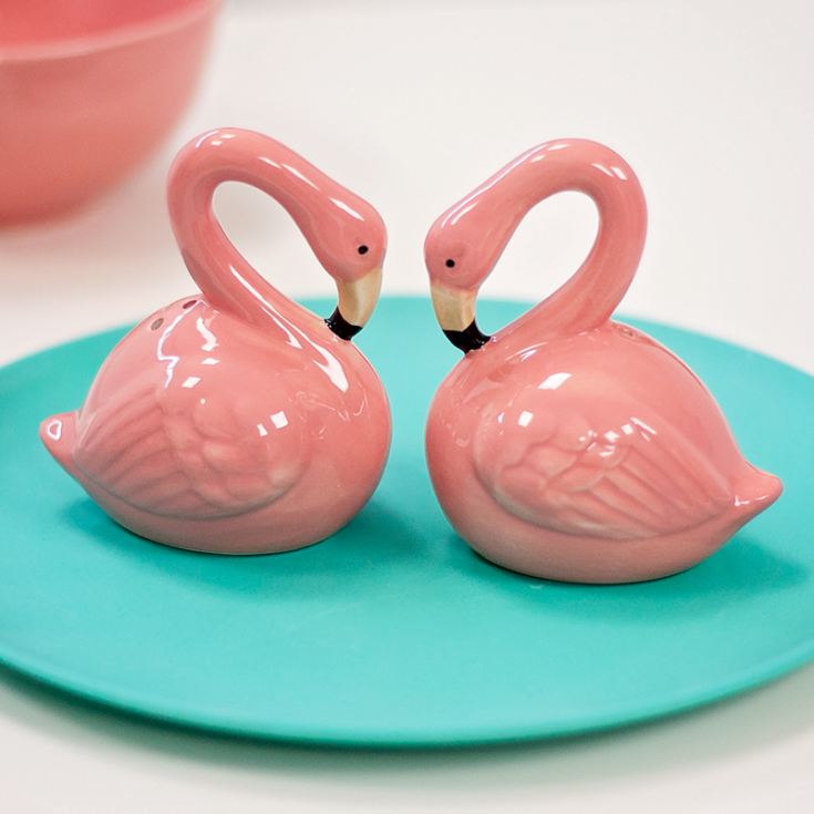 Tropical Flamingo Salt & Pepper Shaker Set product image