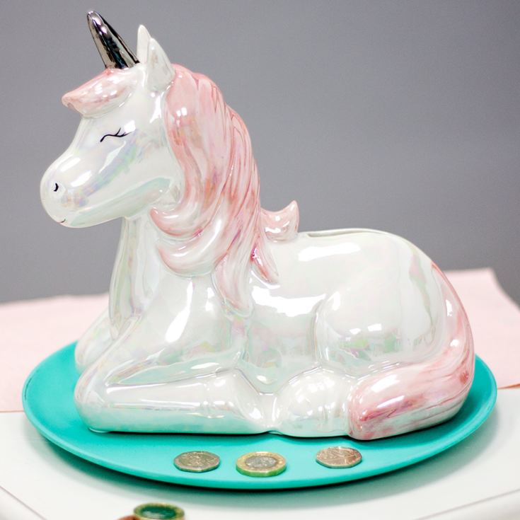 Rainbow Unicorn Money Box product image