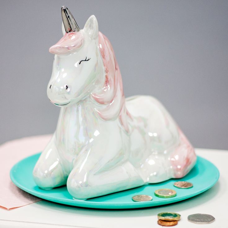 Rainbow Unicorn Money Box product image