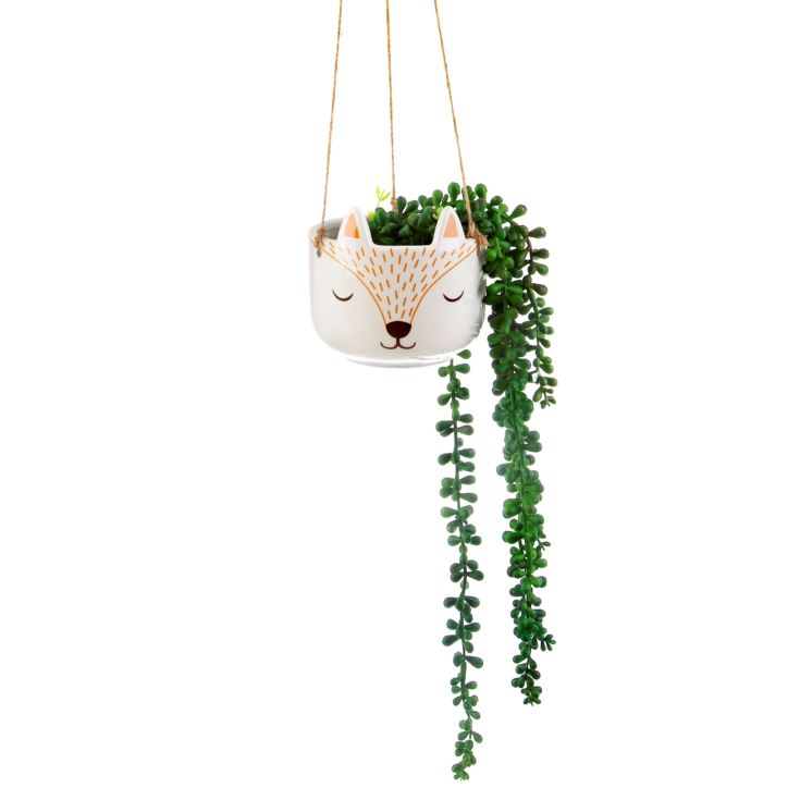 Woodland Fox Hanging Planter product image