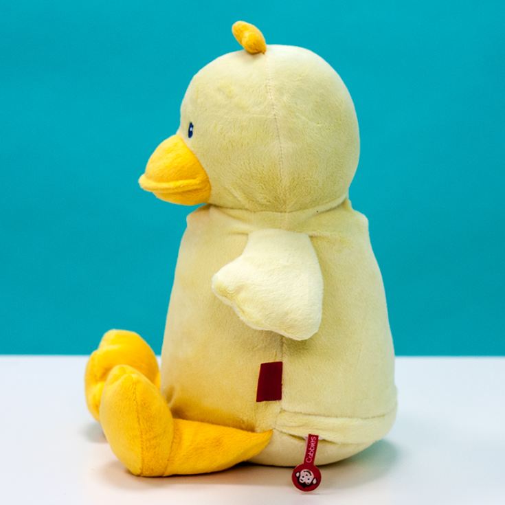 personalised duck teddy