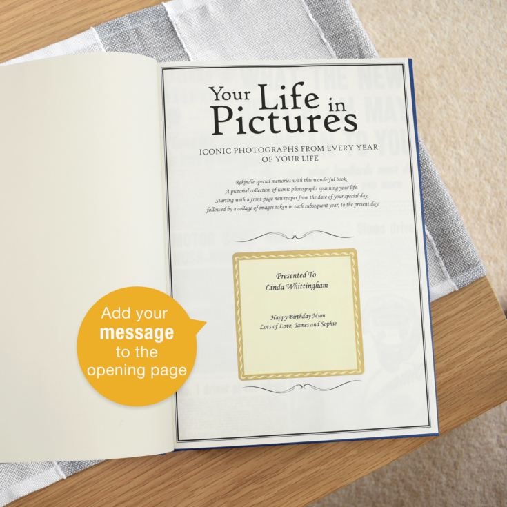 Personalised Your Life in Pictures - 30th Birthday Edition product image