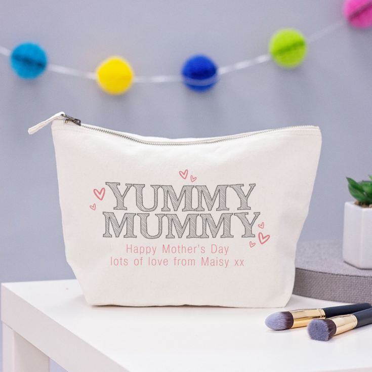 Personalised Yummy Mummy Wash Bag product image